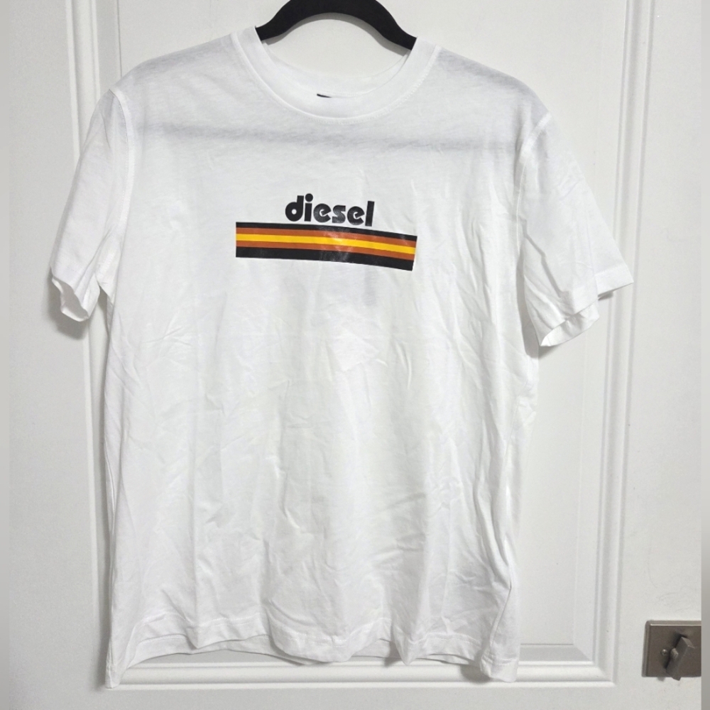NWT - Diesel Women's Logo T Shirt - Size XL